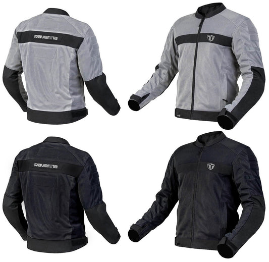 GIACCA RAVENNA MOTO SUMMER SILVER GREY/BLK