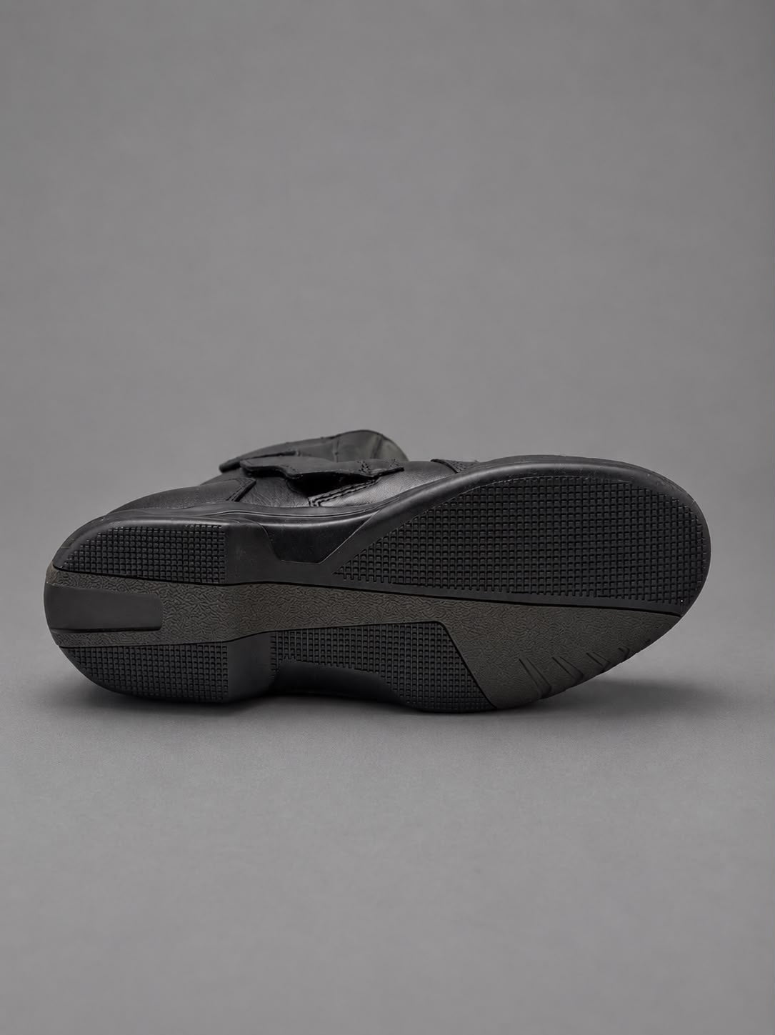 STIVALE MOTO IN PELLE W2 "RIDE-T" BLACK/RED