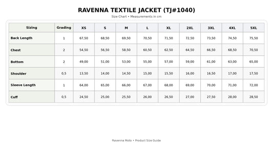 GIACCA MOTO ESTIVA RAVENNA BLK/GRY