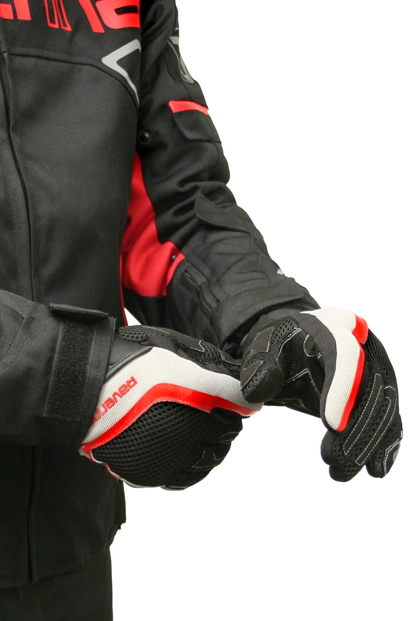 RAVENNA GLOVES BLK/GRY/RED
