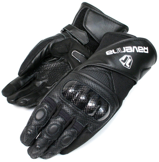 GUANTI IN PELLE RAVENNA MOTO SR BLACK