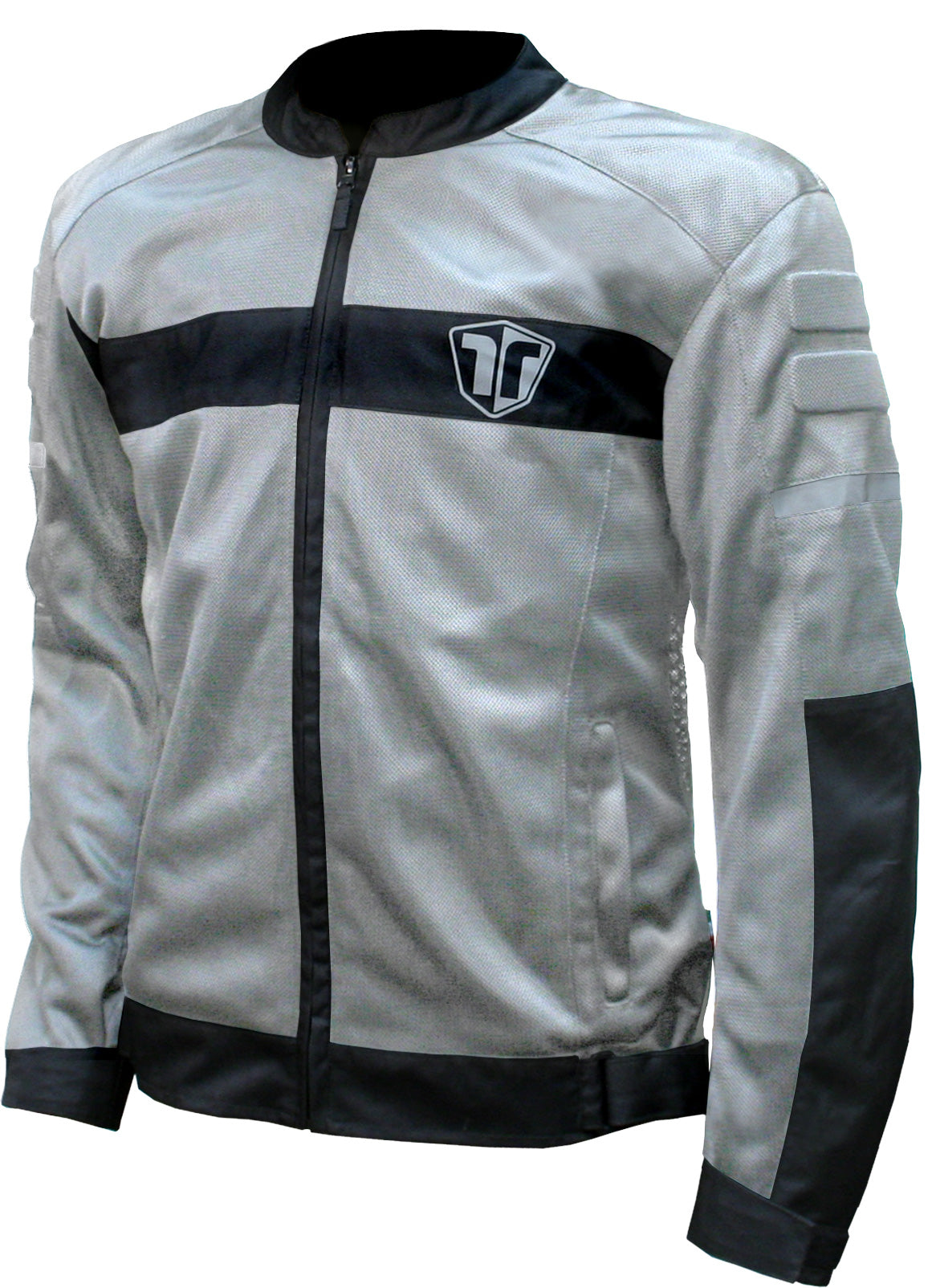 GIACCA RAVENNA MOTO SUMMER SILVER GREY/BLK