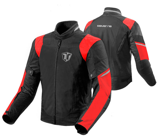 GIACCA MOTO RAVENNA 4 SEASON BLK/RED