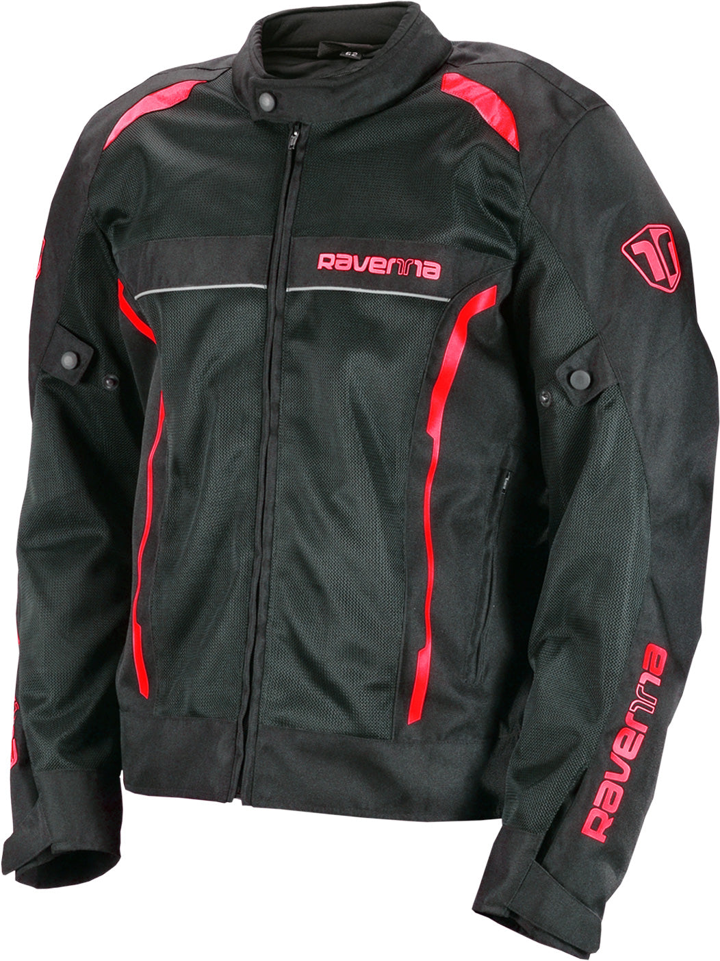 GIACCA MOTO ESTIVA RAVENNA BLK/RED