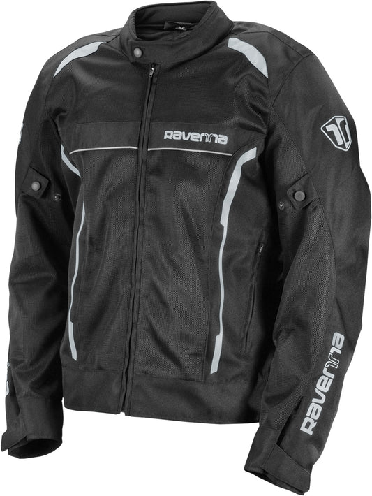 GIACCA MOTO ESTIVA RAVENNA BLK/GRY