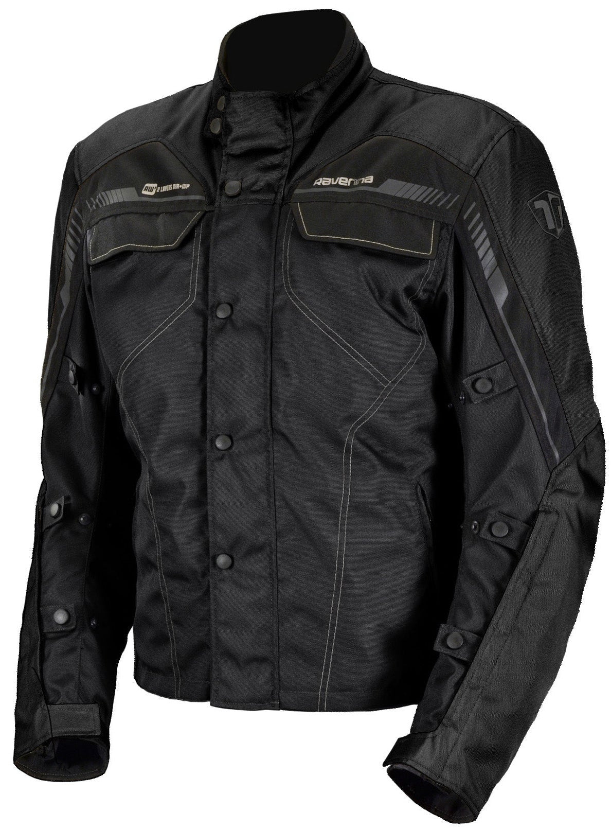 GIACCA RAVENNA MOTO WINTER BLACK