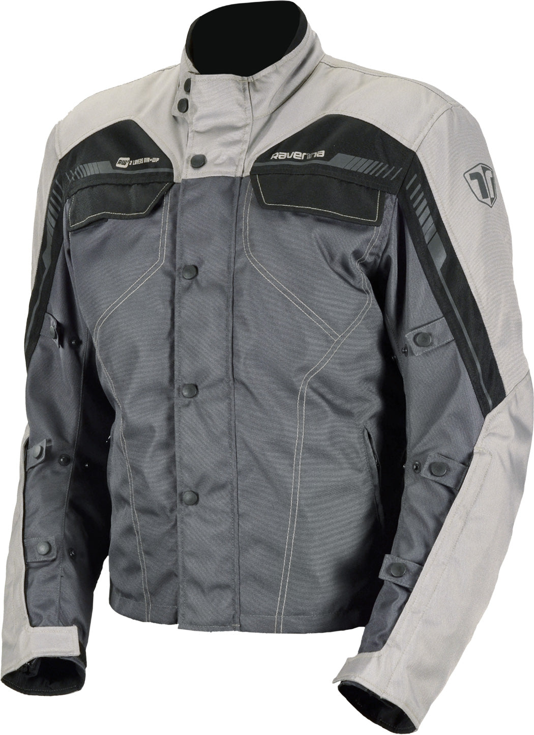 GIACCA RAVENNA MOTO WINTER SR/GRY