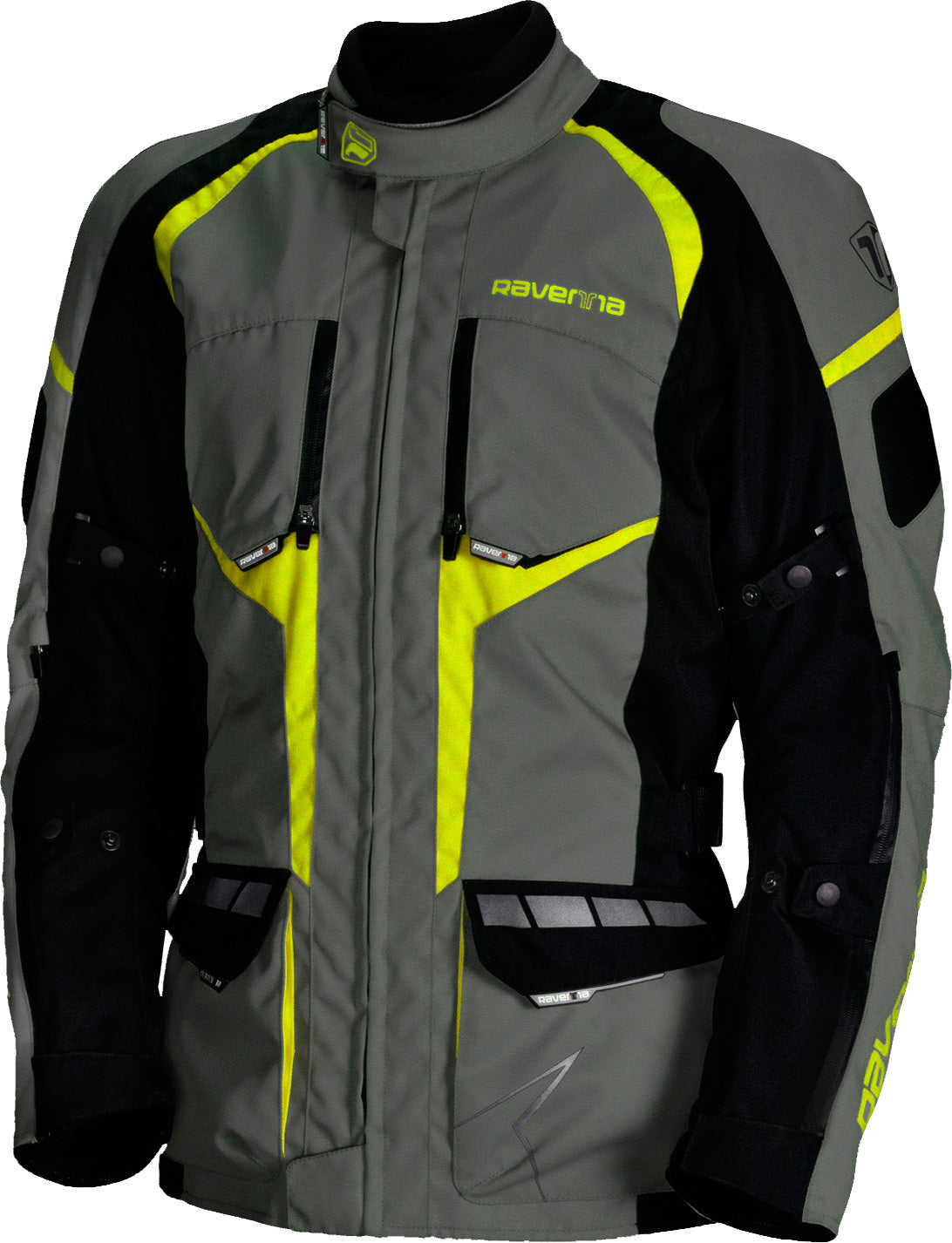JACKET WINTER RAVENNA GRY/BLK/FLUO