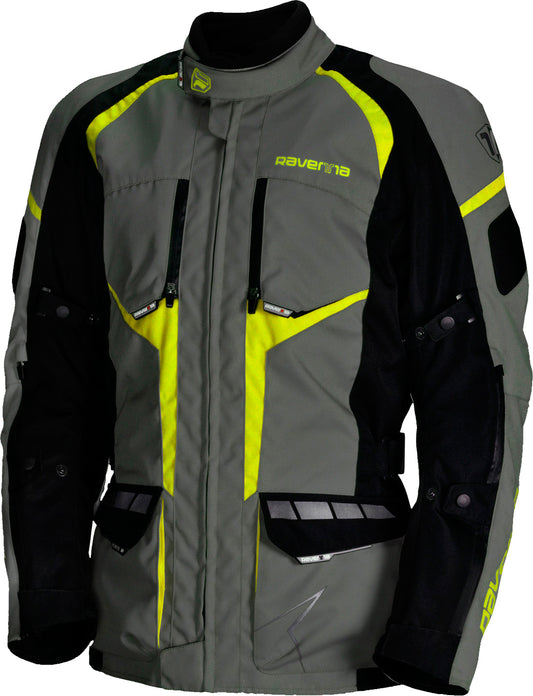 GIACCA WINTER RAVENNA GRY/BLK/FLUO