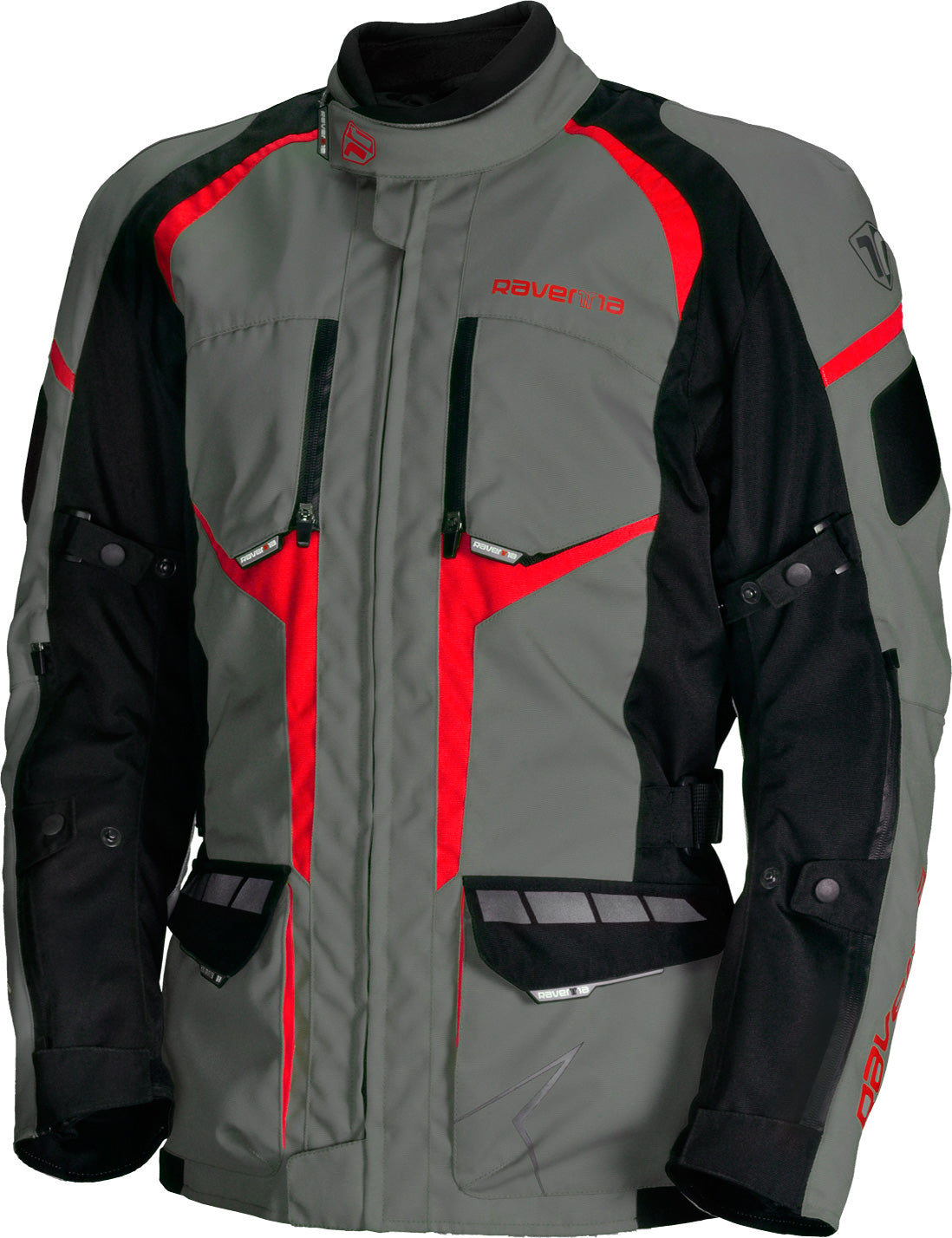 WINTER RAVENNA JACKET GRY/BLK/RED