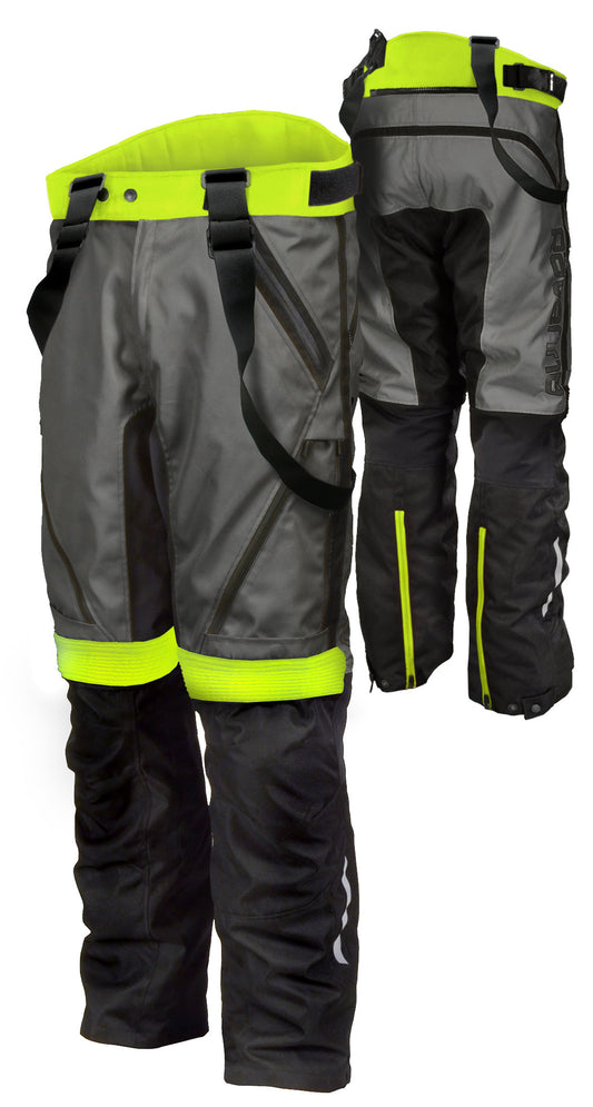WINTER MOTO PANTS RAVENNA BLK/GRY/FLUO