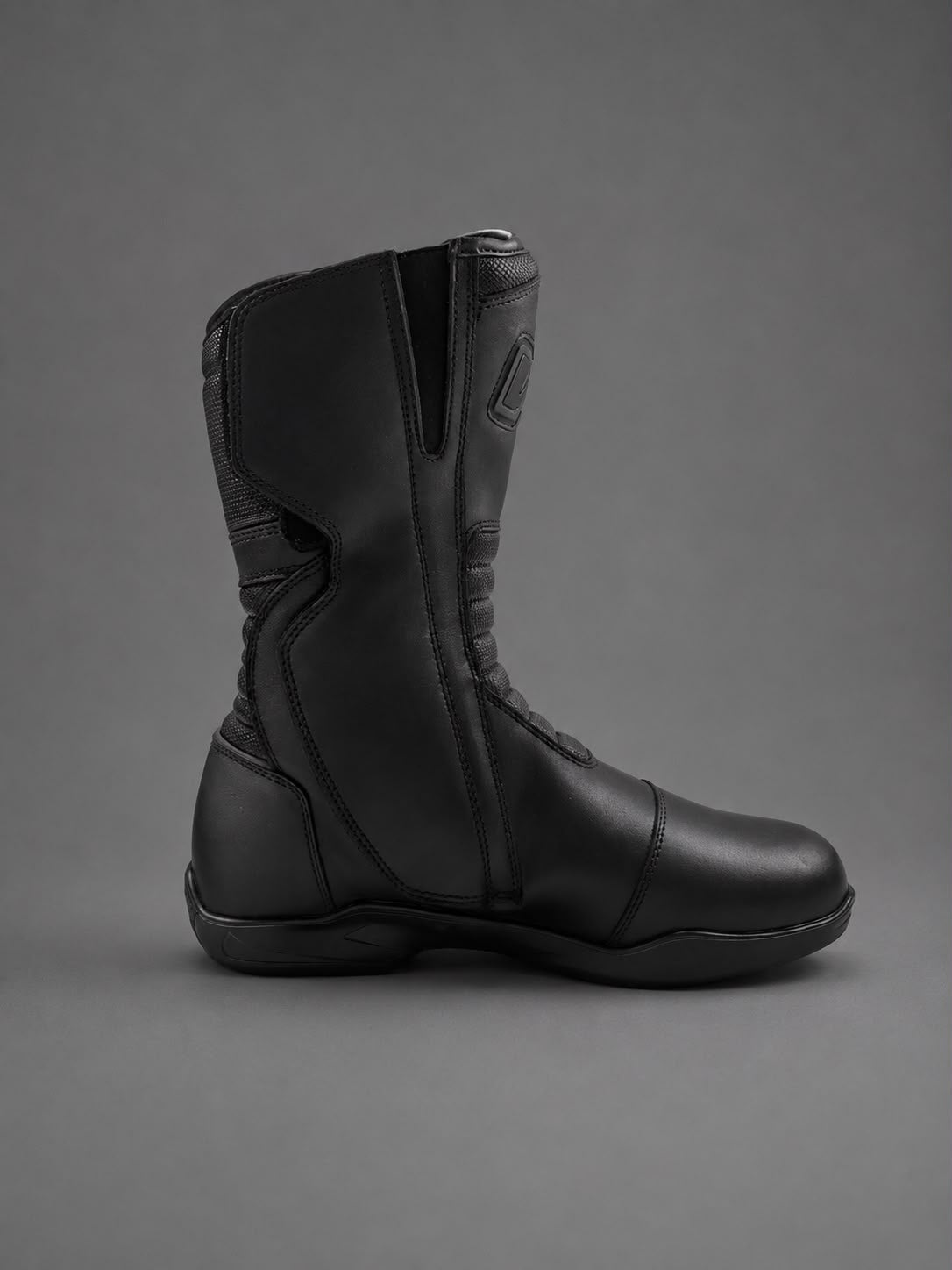 STIVALE MOTO IN PELLE W2 "T-FP" BLACK